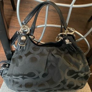 Beautiful Coach satchel handbag EUC!